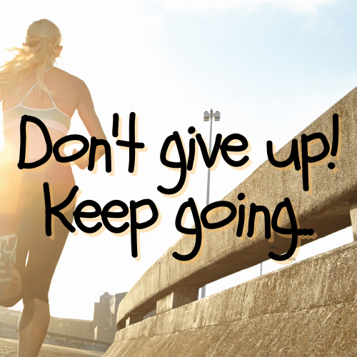 Don't give up! Keep Going, Interviewing Jesus Podcast