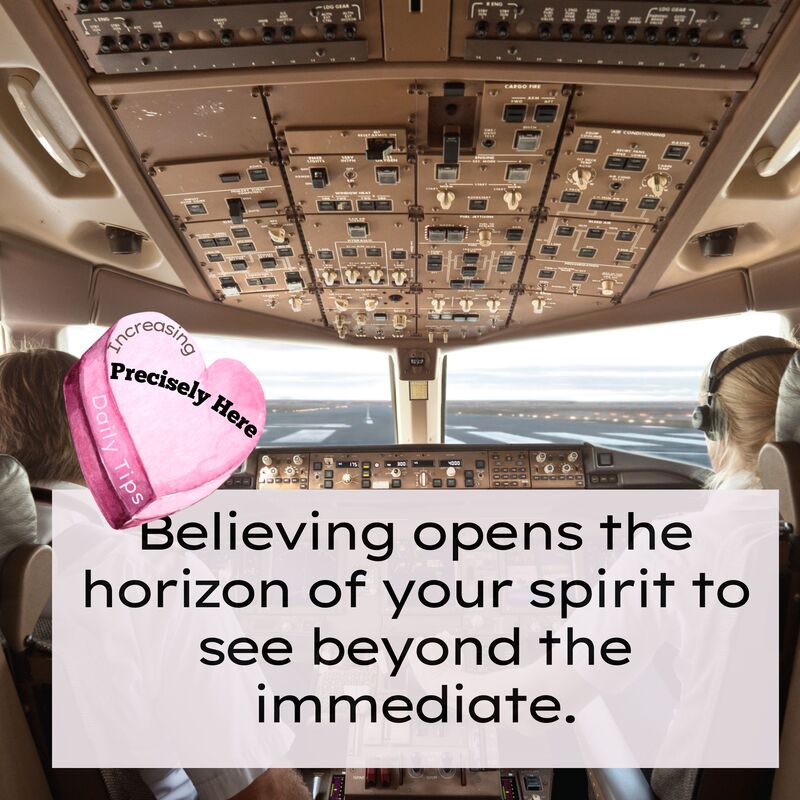Believing opens the horizon of your spirit to see beyond the immediate, Interviewing Jesus Podcast