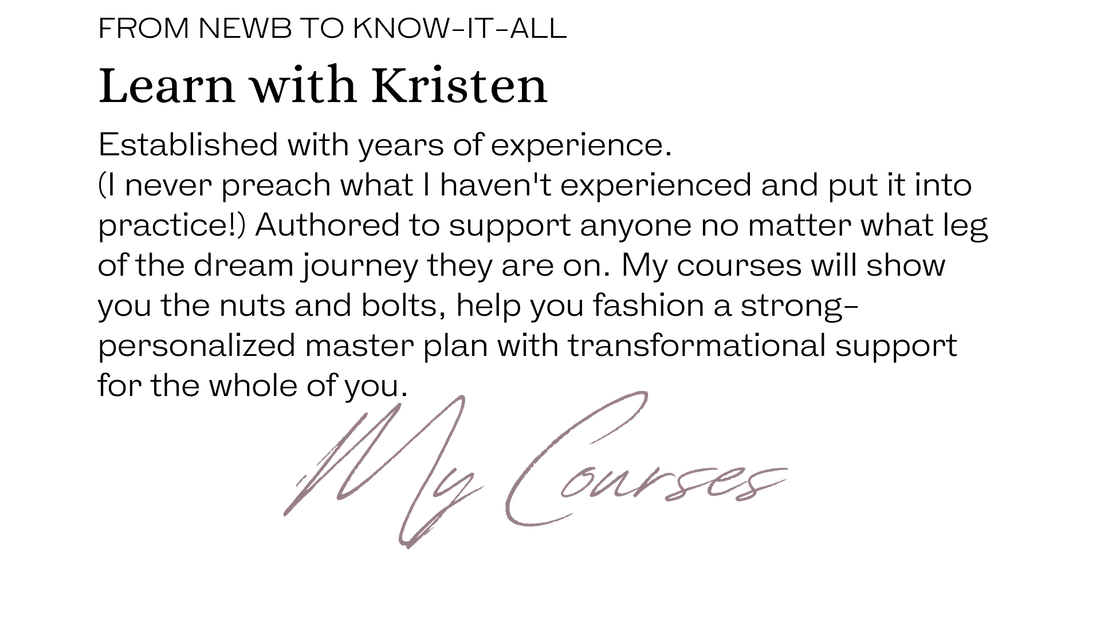 Courses by Kristen Wambach 
