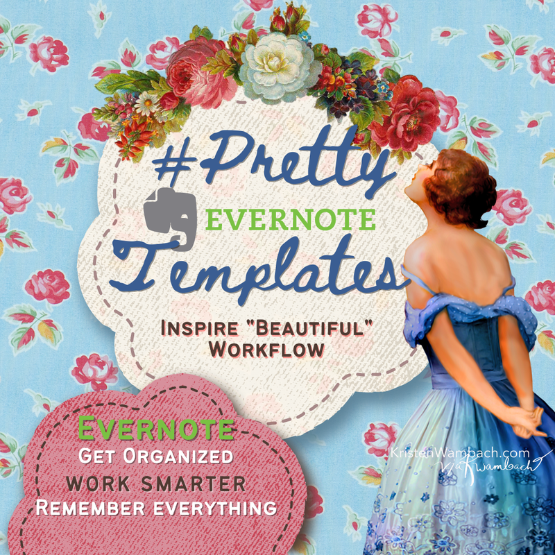Pretty Evernote Templates and Planners, Inspire Beautiful Workflow