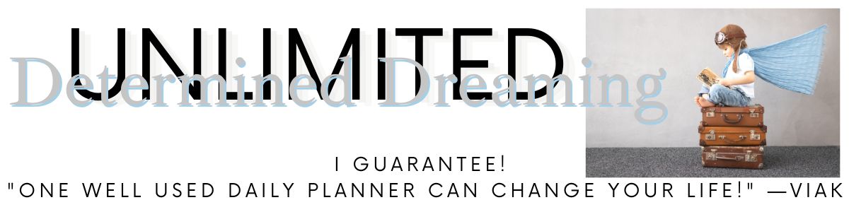 Unlimited Determined Dreaming Pretty Evernote Planners and Template