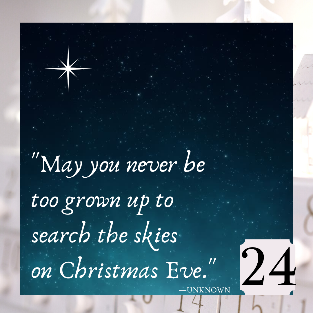25 Advent Christmas Calendar Kristen Wambach Day 24