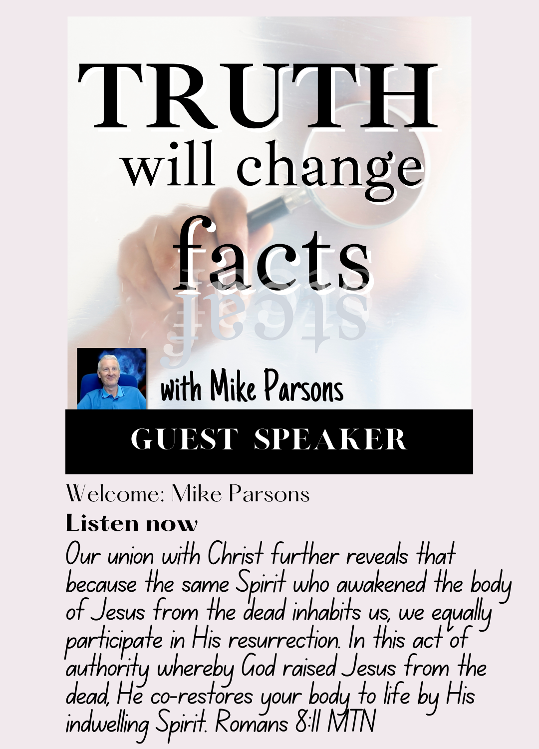 Intentional Now Podcast Guest Mike Parsons