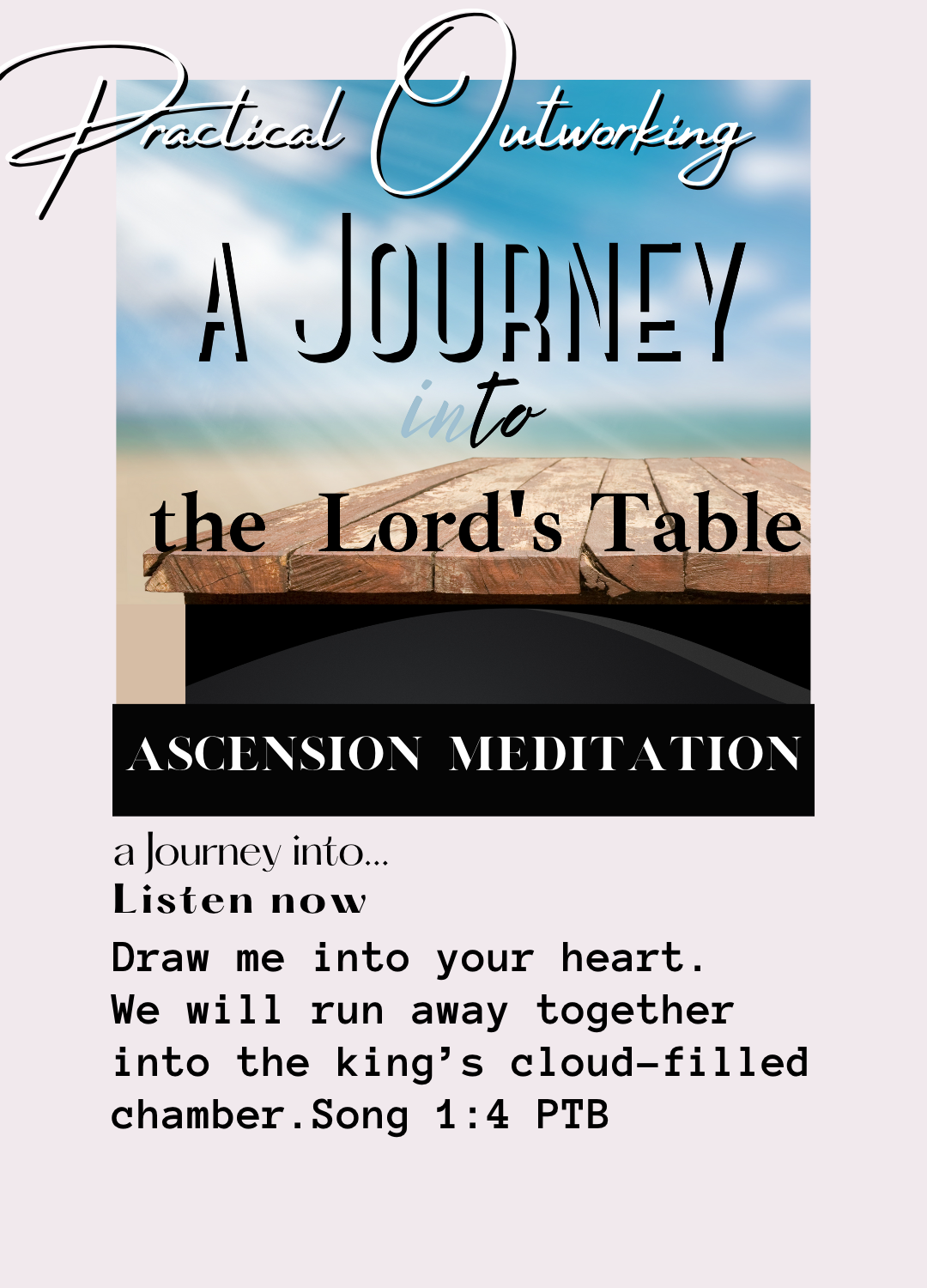 A JOURNEY INTO THE LORD'S TABLE, INTENTIONAL NOW PODCAST 