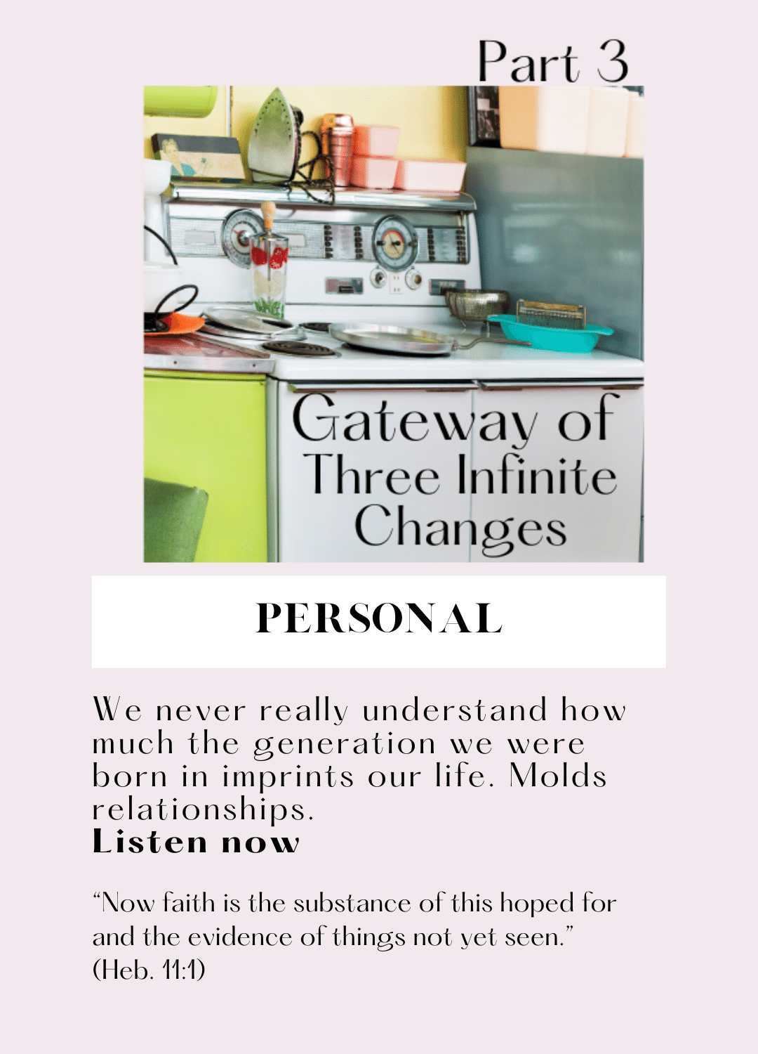 Gateway of Three Infinite Changes Intentional Now Podcast 