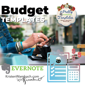 Evernote Budget Templates 