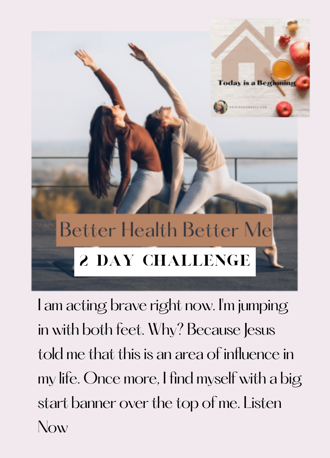 Better Health Better Me. Interviewing Jesus Podcast