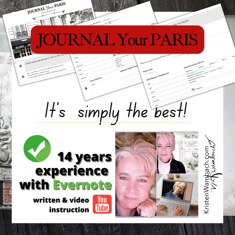 Evernote Expert, Journal Your Paris
