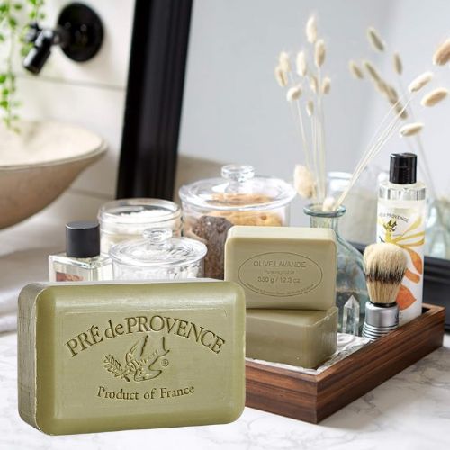 Pre de Provence Artisanal Soap Bar, Enriched with Organic Shea Butter, Natural French Skincare, KRISTEN'S Favorites