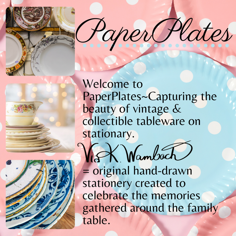 Paper Plates Tableware on Stationery