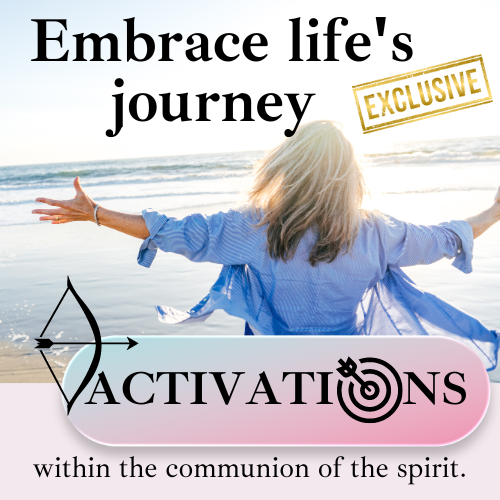 Embrace life's journey, ACTIVATIONS exclusive Patreon Group, Kristen Wambach 