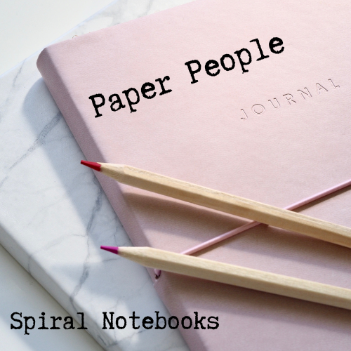 For Paper People Journals and Spiral Notebooks