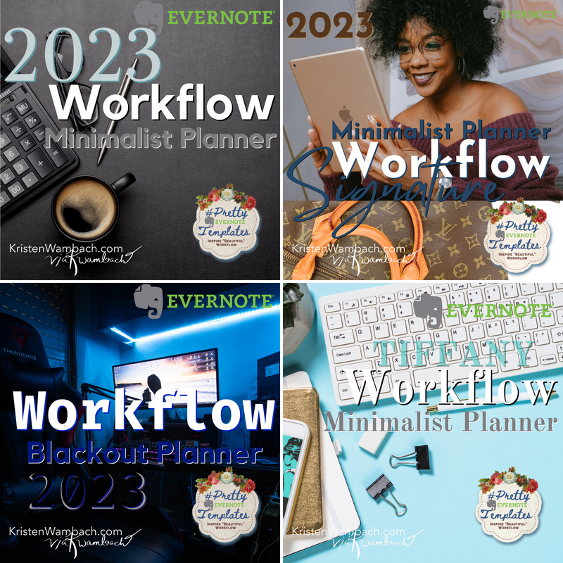 Evernote Workflow Planner Collection